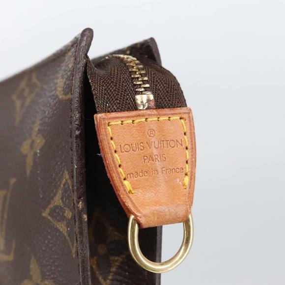 LOUIS VUITTON Monogram Bucket PM Accessory Pouch LV Auth 103903 - Picture 8 of 16